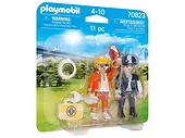 Playmobil Figurki Duo Pack 70823 Lekarz pogotowia i policjantka