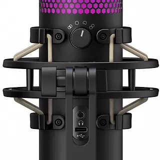 Mikrofon HyperX QuadCast S czarno-szary