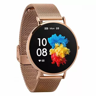 Garett Electronics Smartwatch Verona Złoty stalowy