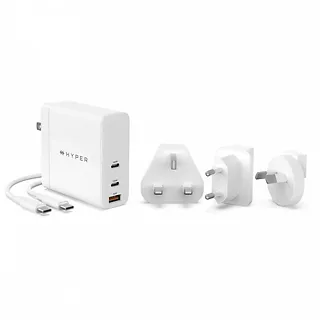 HyperDrive Ładowarka USB-C 140 W PD 3.1 z adapterami Biała