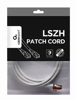 Gembird Patch cord Kat.6A S/FTP LSZH 2m biały