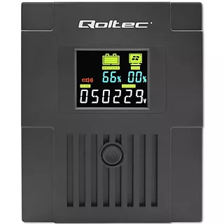 Qoltec Zasilacz awaryjny UPS | Monolith | 2000VA | 1200W | LCD | USB