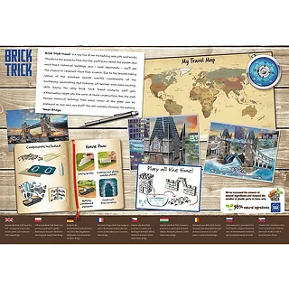 Trefl Klocki Brick Trick Tower Bridge