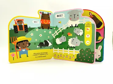 Harper Collins Książeczka Na Farmie. Akademia Mądrego Dziecka