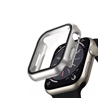 CRONG Etui ze szkłem Hybrid Watch Case Apple Watch 41mm Starlight