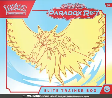 Pokemon TCG Karty Paradox Rift ETB Roaring Moon