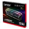 Lexar Pamięć DDR5 ARES RGB Gaming  32GB(2*16GB)/7200 Czarna