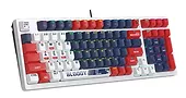 A4 Tech Klawiatura mechaniczna Bloody S98 USB Sports Navy (BLMS  Red Switches)