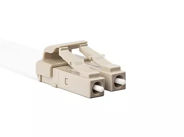 Lanberg Patchcord światłowodowy mm lc/upc-lc/upc duplex 3.0mm om4 50/125 0.5m fioletowy