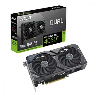 Asus Karta graficzna RTX 4060 Ti DUAL Advanced 16G GDDR6 128bit