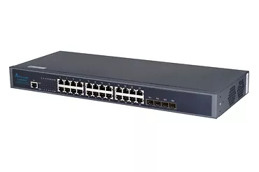 Extralink Przełącznik zarządzalny Chiron 24XRJ45 1000Mb/s, 4xSFP+, L3