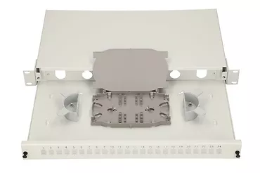 Extralink Patchpanel 24 porty biały