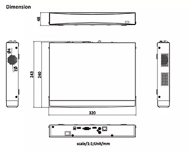 Hikvision Rejestrator 16 kanałowy DS-7616NXI-K1