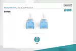 Digitus Patch cord U/UTP kat.5e PVC 0,5m Biały
