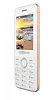 Maxcom Telefon MM 136 Dual SIM Telefon GSM Biało-złoty