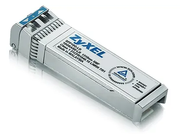 Zyxel Moduł 10G SFP+, kr&oacute;tki zasięg (300m), podw&oacute;jne złącze LC, długość fali 850nm SFP10G-SR-ZZ0101F - 2 lata gwarancji
