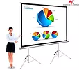 Maclean Ekran projekcyjny MC-712 150" 4:3 dwa statywy
