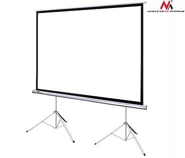 Maclean Ekran projekcyjny MC-712 150" 4:3 dwa statywy
