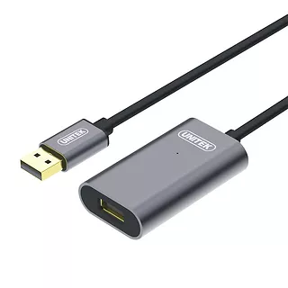 Unitek Przedłużacz USB 2.0 5m; AM-AF, PREMIUM; Y-271