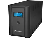 PowerWalker UPS LINE-INTERACTIVE 2200VA 2x SCHUKO + 2x IEC OUT, RJ11/45 IN/OUT, USB, LCD