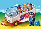 Playmobil Zestaw z figurkami 1.2.3 6773 Autobus wycieczkowy