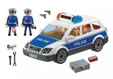 Playmobil Zestaw z figurkami City Action 6920 Radiowóz policyjny