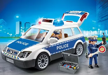 Playmobil Zestaw z figurkami City Action 6920 Radiowóz policyjny