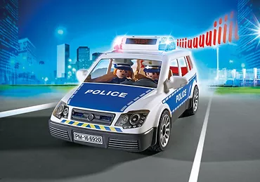 Playmobil Zestaw z figurkami City Action 6920 Radiowóz policyjny