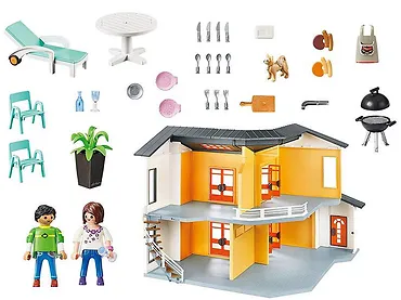 Playmobil Zestaw z figurkami City Life 9266 Nowoczesny dom