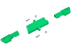 Extralink Adapter światłowodowy E2000/APC