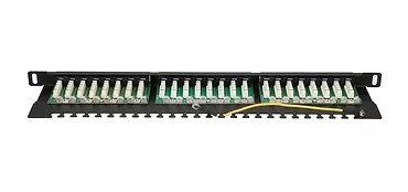 Extralink Patchpanel 24 porty 0.5U CAT6 UTP