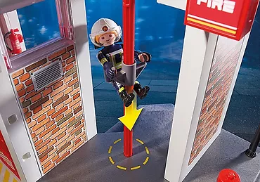 Playmobil Zestaw z figurkami City Action 9462 Duża remiza strażacka