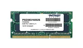 Patriot Pamięć Ultrabook DDR3 SODIMM 8GB 1600GHz