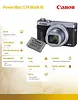 Canon Aparat PowerShot G7X Mark III srebrny + bateria 3638C014