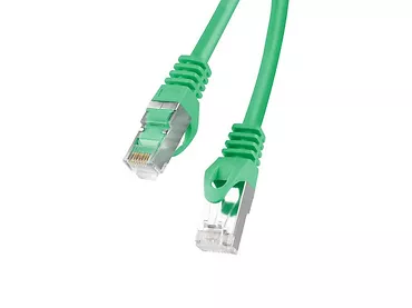 Lanberg Patchcord FTP PCF6-10CC-0025-G kat.6 0.25M zielony