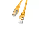 Lanberg Patchcord kat.6 FTP 0.25m pomarańczowy PCF6-10CC-0025-Y