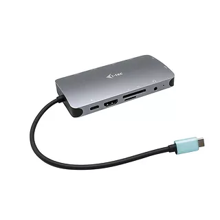 i-tec Stacja dokująca USB-C Metal Nano HDMI, VGA, LAN, Power Delivery 100W