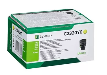 Lexmark Toner C2320Y0 yellow 1K