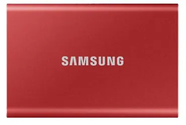 Samsung Dysk Portable T7 1TB USB3.2 GEN.2 czerwony