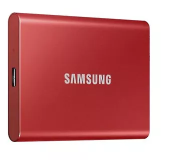 Samsung Dysk Portable T7 2TB USB3.2 GEN.2 czerwony