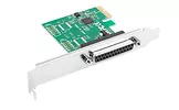 Karta PCI EXPRESS LPT (DB25) X1 LANBERG + ŚLEDŹ LOW PROFILE