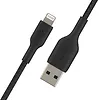 Belkin Kabel Braided USB- Lightning 15cm czarny