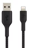 Belkin Kabel Braided USB- Lightning 1m czarny