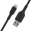 Belkin Kabel Braided USB- Lightning 2m czarne