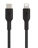 Belkin Kabel Braided USB-C Lightning 2m czarny