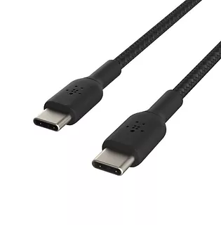 Belkin Kabel Braided USB-C USB-C 1m czarny