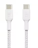 Belkin Kabel Braided USB-C USB-C 1m biały