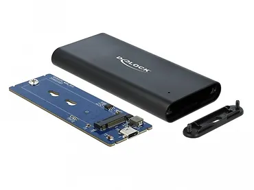 Delock Kieszeń zewnętrzna SSD M.2 NVME USB-C 3.1 Gen 2 czarny