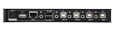 ATEN Przełącznik 4 portowy USB KM Switch CS724KM-AT