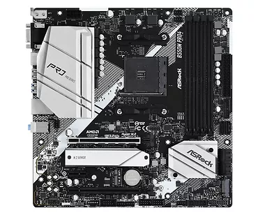 ASRock B550M Pro4 AM4 4DDR4 HDMI/DP/D-SUB M.2 mATX